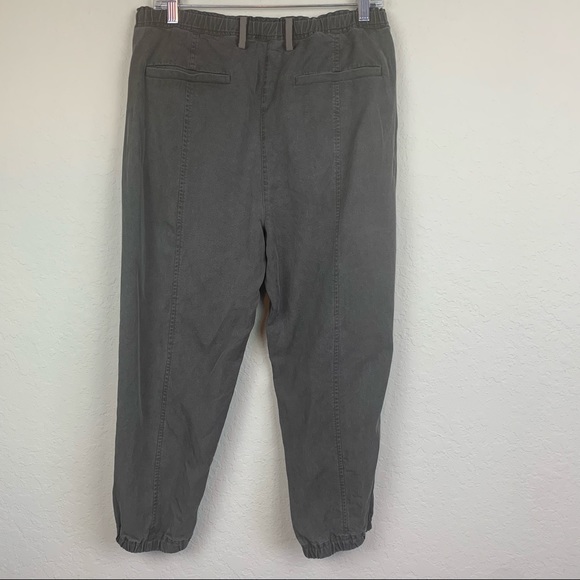 Eileen Fisher Crop Tapered Pants Tencel Twill, Size Small - Picture 7 of 13